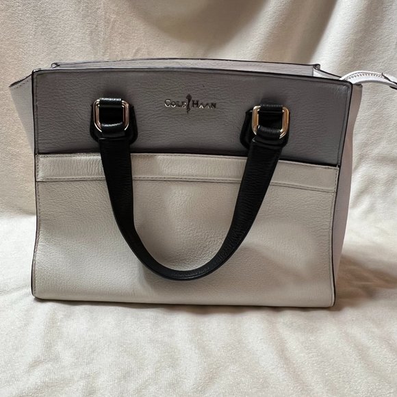 Cole Haan Handbags - Cole Haan 2 tone leather bag